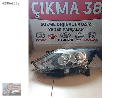Qashqai J11 Sağ Sol Far Orjinal Çıkma 2013 2014 2015 2016 2017