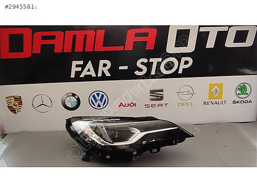 OPEL ASTRA K LED MATRİX İNTEL LÜX HATASIZ ORJİNAL SAG ÖN FAR