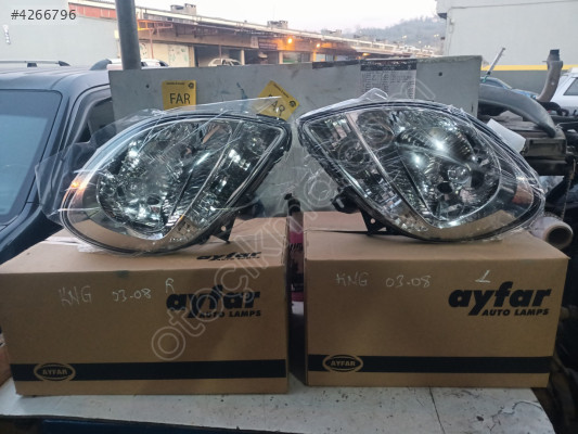 RENAULT KANGOO 2 2003 2008 SAĞ VE SOL FAR