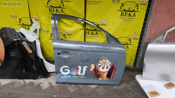 OPEL CORSA F SAĞ ÖN KAPI NARDO GRİ ÇIKMA ORJİNAL YEDEK PARÇA