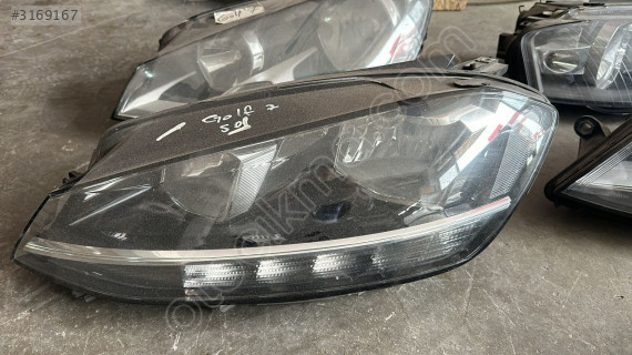 Golf 7, 7.5 sol ön far ledli