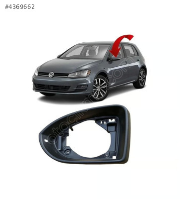 5G0857601 VW GOLF7 2013-2017 AYNA ÇERÇEVESİ SOL