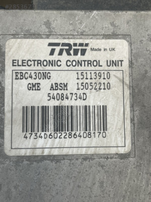 54084734 D SAAB 9-3 1.9D ABS BEYNİ ORJİNAL