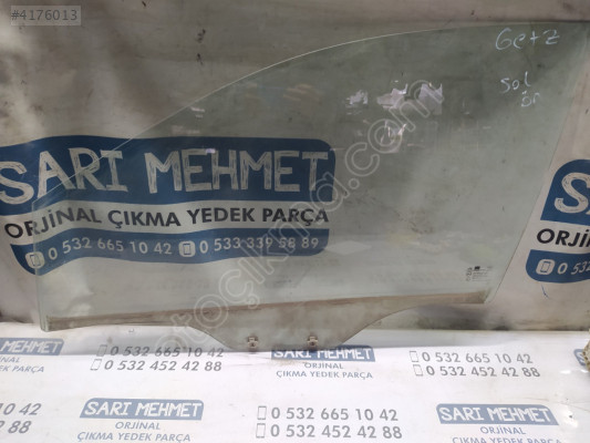 ÇIKMA HYUNDAİ GETZ SOL ÖN KAPI CAMI 43R-00107