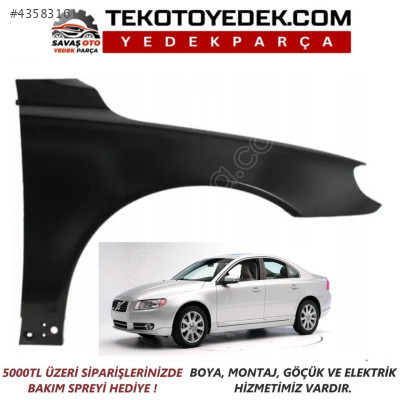 VOLVO S80 ÖN ÇAMURLUK (DELİKSİZ) SAĞ SOL 2008 VE ÜZERİ / KAMPANYA