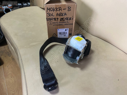 OPEL MOKKA B ARKA EMNİYET KEMERİ SIFIR ORJİNAL 98394564XX