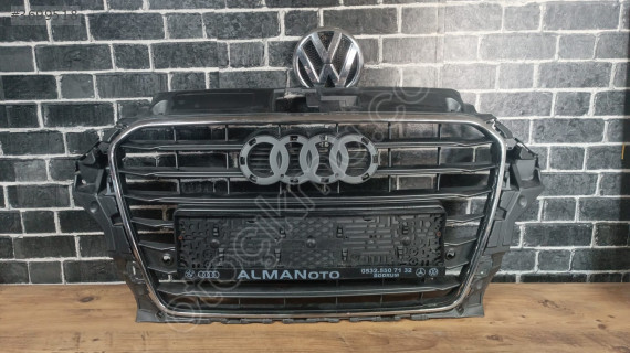 8V5853651 orjinal hatasız 2013-2017 audi a3 ön panjur