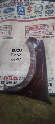 ısuzu dmax euro3 sol ön çamurluk !!!! [ dr2902x01 ]