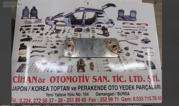 KİA BONGO/ PREGİO YAĞ SOĞUTUCU 1996-2003 ..