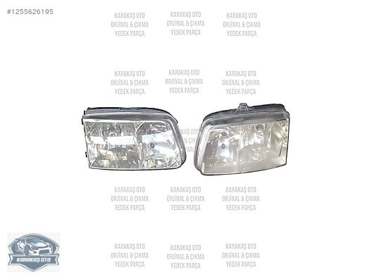 VOLKSWAGEN POLO FAR SAĞ SOL TAKIM ORJİNAL ÇIKMA 96382000R