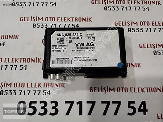 5NA035284C VW AUDİ SKODA KONTROL ÜNİTESİ