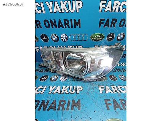 TOYOTA HİLUX LETLİ SOL ÖN FAR