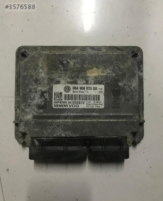 VW GOLF 1.6 MOTOR BEYNİ  06A906033GG - 5WP4034904 SİMOS 7.1 (AKT)