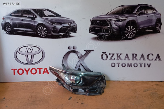 2016-2018 TOYOTA AURİS ÇIKMA ORİJİNAL SAĞ ÖN FAR