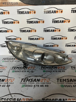 PEUGEOT PEJO 407 SAĞ ÖN FAR ÇIKMA ORJİNAL TEMSAN