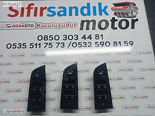 BMW E90 E87 Çıkma Cam Kontrol Düğmeleri Orjinal Temiz