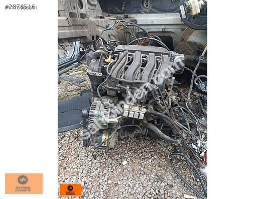 MEGANE 2 1.6 B ORJINAL ÇIKMA KOMPLE MOTOR PARÇALARI 