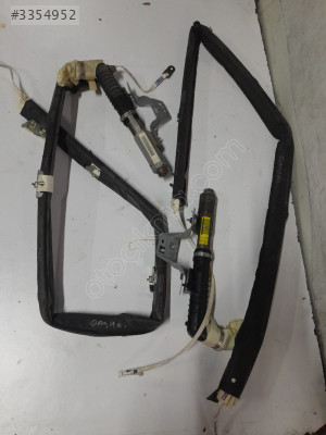 2013 Nissan Qashqai J10 Orijinal Çıkma Tavan Airbagleri