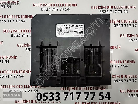 5Q0937086AJ F005V01738 VW GOLF PASSAT BCM KONTROL ÜNİTESİ