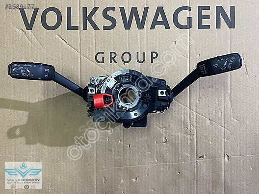 VW POLO SİNYAL SİLECEK KOLU KOMPLE AİRBAG SARGILI 2Q0953507F