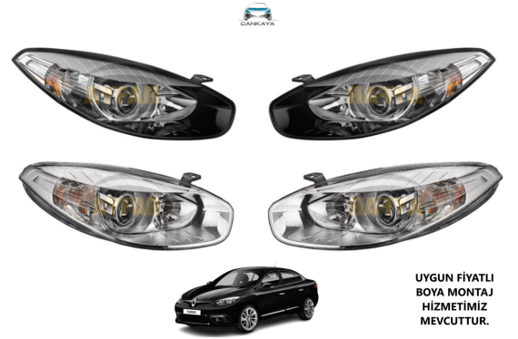 FLUENCE 2013+MERCEKLI MOTORLU ÖN FAR SAĞ/SOL SIFIR ADET FIYAT
