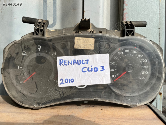 RENAULT CLIO 3 KM SAATİ