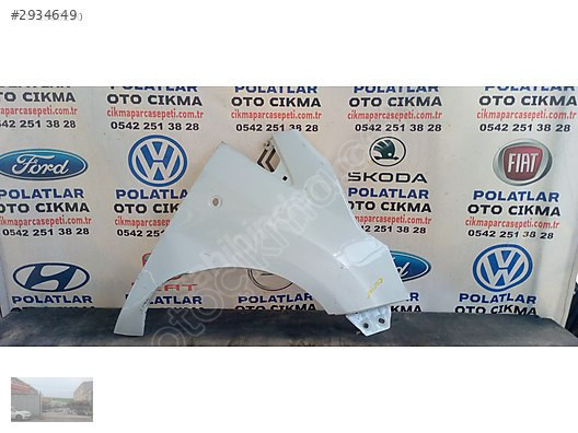 Ford courier sağ ön çamurluk beyaz