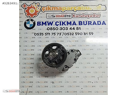 7793754 BMW 5 E60 E61 M57 5.25d Çıkma Yağ Pompası Orjinal Temiz