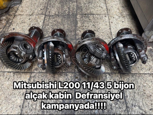 Mitsubishi L200 11/43 tek kabin Defransiyel