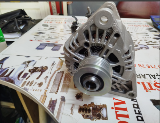 HYUNDAI ŞARJ DİNAMOSU ERA RIO MATRIX KASNAKLI ORJ 37300-2A010