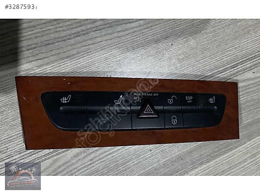 MERCEDES W211-W219 ORJ. KOLTUK ISITMA KONTROL PANELİ-2118210981