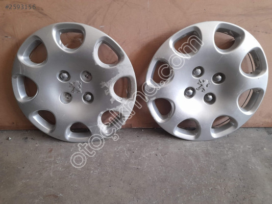 PEUGEOT 307 JANT KAPAĞI ORJİNAL 2 ADET 15 inç