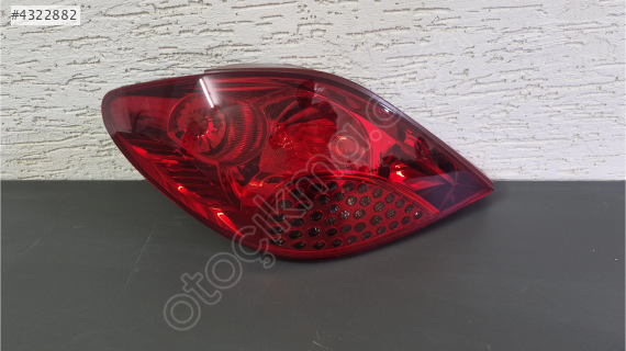 PEUGEOT 207 SOL ARKA STOP LAMBASI SIFIR 2006-2009