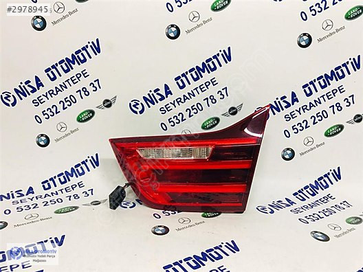 BMW 4 SERİSİ F32 KASA MAKYAJSIZ SAĞ İÇ STOP ORJ ÇIKMA 6321729610