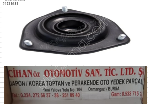 AMORTİSÖR KULE ÖN ACCENT 95-06 ORJİNAL.