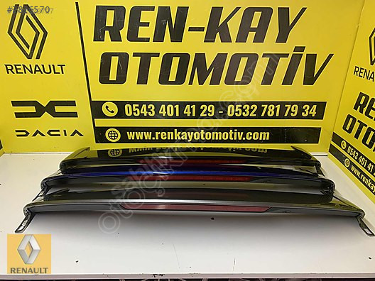 960307611R RENAULT CLİO 5 BAGAJ SPOİLERİ SIFIR ORJ RENKAY OTO