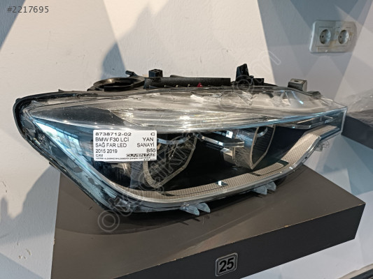 BMW F30 LCİ SAĞ FAR LED 2015 2019 8738712-02 C
