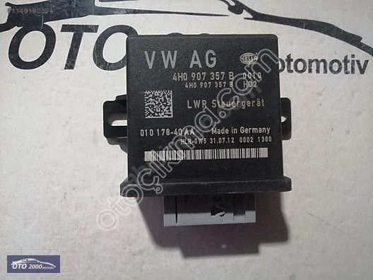 4H0907357B AUDİ A4-A5-A6-A7-A8 FAR KONTROL ÜNİTESİ