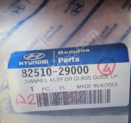 82510 29000 HYUNDAI ELANTRA SOL ÖN KAPI ÖN KANALI