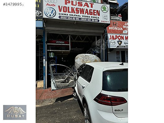 VOLKSWAGEN GOLF 7 ÇIKMA SOL ARKA KAPI SOL ARKA ÇAMURLUK
