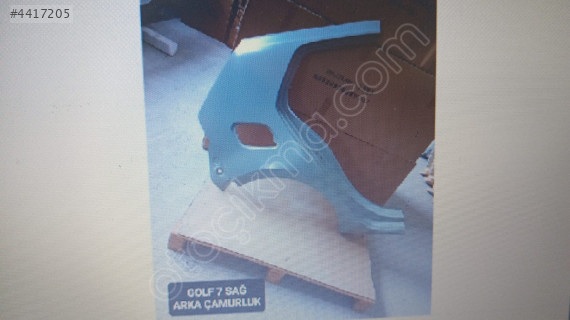 GOLF 7 SAĞ ARKA ÇAMURLUK