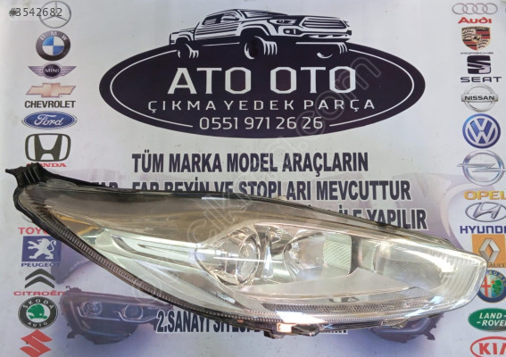 FORD FİESTA ORJİNAL ÇIKMA SAĞ FAR