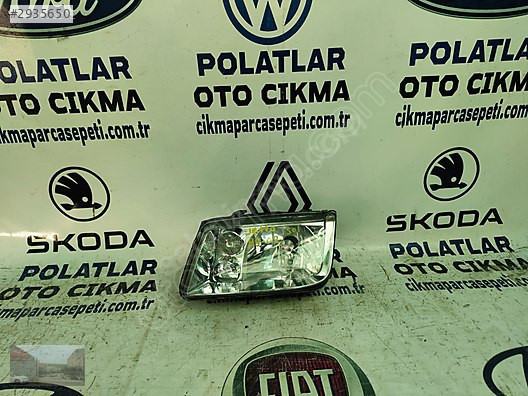 Volkswagen Bora ön sol far orijinal sisli