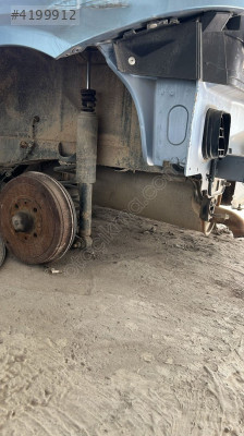 Fiat punto arka dingil set