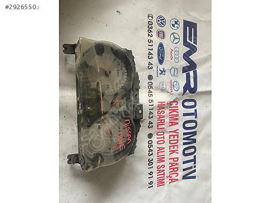 Nissan note Gösterge Saati EMR OTOMATİV