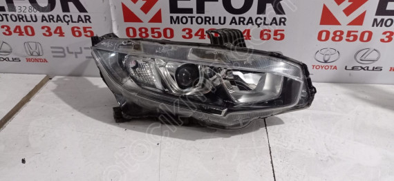 HONDA CİVİC ORJİNAL ÇIKMA SAĞ ÖN FAR 16-21