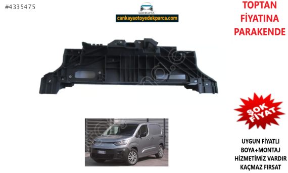 PARTNER/BERLINGO 2019VAN/DOBLO 2023-TAMPON İÇ PANELİ (DARBE EMİ