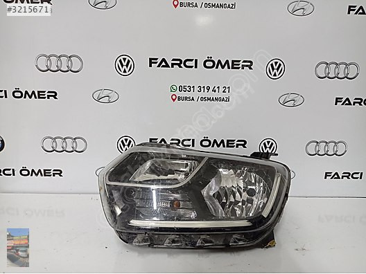 DACİA DUSTER SOL FAR ORJİNAL
