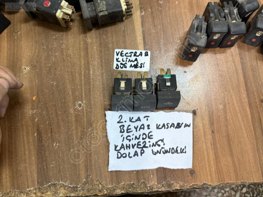 OPEL VECTRA B KLİMA DÜĞMESİ , OPEL VECTRA B KLİMA DÜĞMESİ 96-01