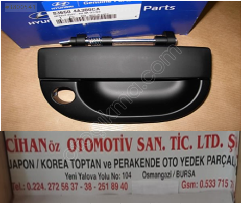 HYUNDAİ STAREX ORTA DIŞ KAPI KOLU SAĞ 1997-2008 83660-4A300CA